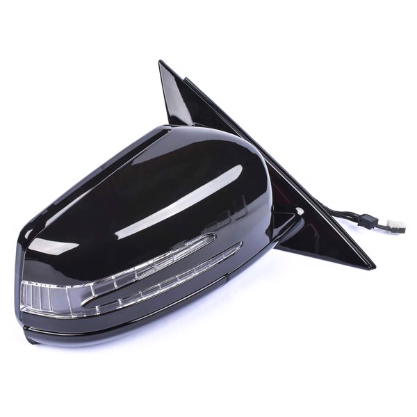 Right Door Mirror w/ Memor Manual Folding Heated Paintable for Mercedes-Benz E-Class E250 E350 E400 E63 AMG 2010-2016