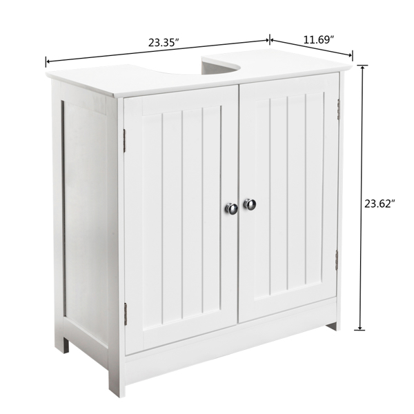 Storage Furniture Bathroom Sink Cabinet White