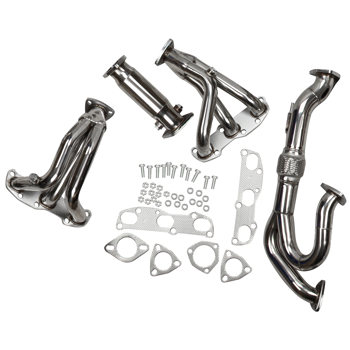 Exhaust Header for Nissan Altima VQ35DE V6 3.5 02-06 Manual ModelsMT001029（Temu & Amazon prohibits sales）(No support for returns without reason)