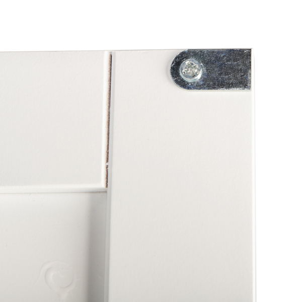 FCH Single Drawer Double Door Storage Cabinet White 