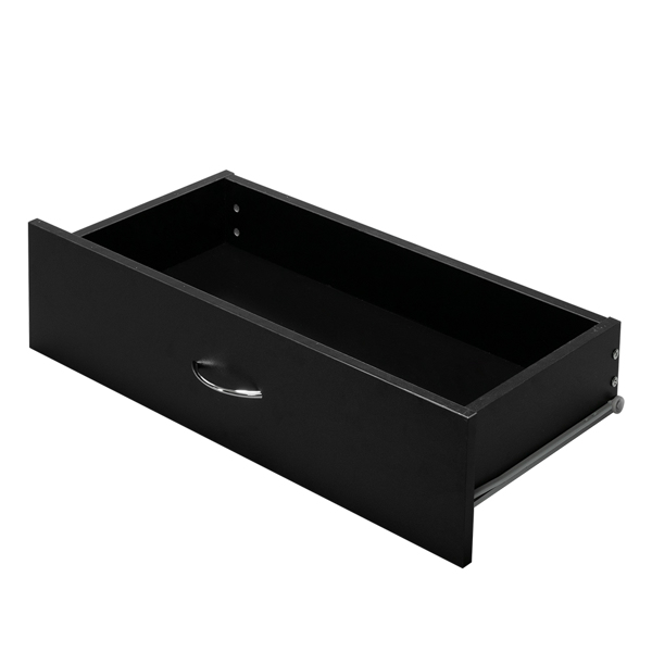 [FCH] Modern Simple 4-Drawer Dresser Black