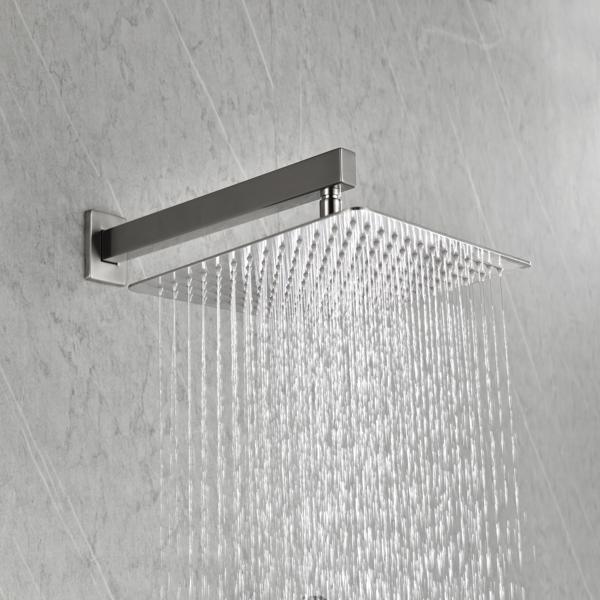  12" Rain Shower Head Systems Wall Mounted Shower