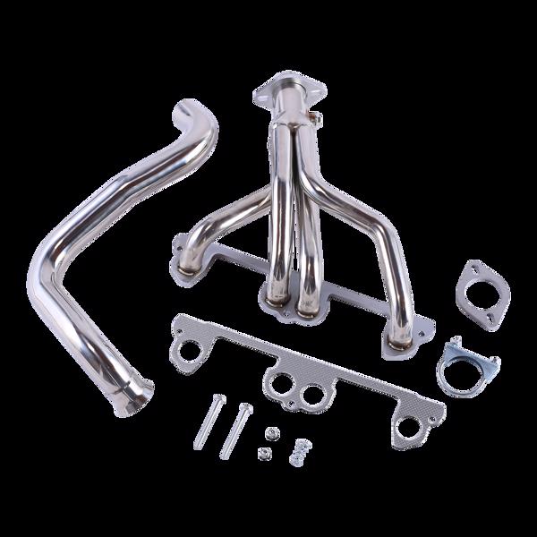 Exhaust Manifold Header w/ DownpipeJeep Wrangler TJ 197-99 2.5 L4MT001057（Temu & Amazon prohibits sales）(No support for returns without reason)