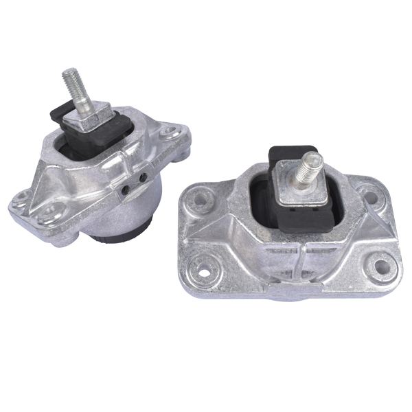 Left+Right Pair Engine Mounts LR051515 for Land Rover 3.0L 5.0L V6 Defender Range R Discovery LR056882 LR054850