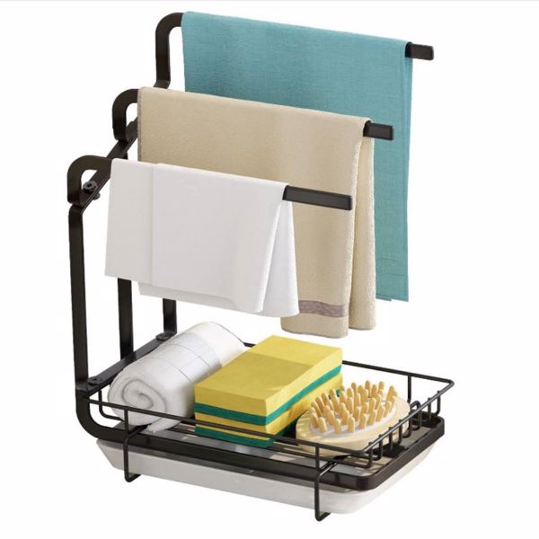 Disassembly and assembly of cloth rack, countertop sink, drainage, debris sorting rack, kitchen supplies, small item storage rack