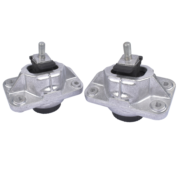 Left+Right Pair Engine Mounts LR051515 for Land Rover 3.0L 5.0L V6 Defender Range R Discovery LR056882 LR054850