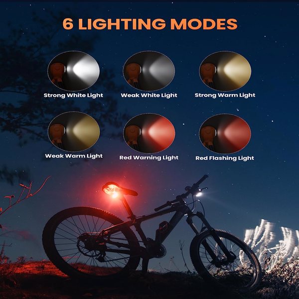 LED Camping Lantern - 4600mAh Rechargeable Camping Light with Flexible Tripod 3 Magnetic Base 3000LM 6 Modes 720°Rotate IPX4 Waterproof, Portable Tent Light for Outdoor Emergency, Gifts for Men