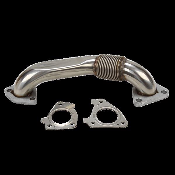 Exhaust Downpipe for Chevy LB7 LLY LBZ LMM LML 6.6L Duramax SLMT001109（Temu & Amazon prohibits sales）(No support for returns without reason)