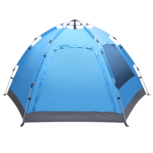 3-4 Person Automatic Family Tent Instant Pop Up Waterproof for Camping Hiking Travel Outdoor Activities 