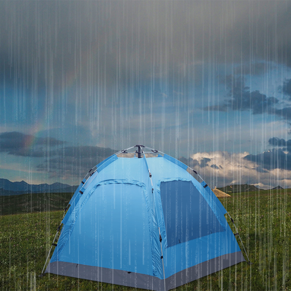 3-4 Person Automatic Family Tent Instant Pop Up Waterproof for Camping Hiking Travel Outdoor Activities 