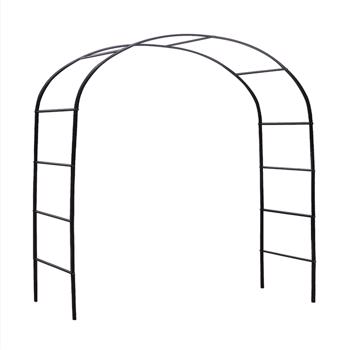 7\\'8\\" H x 4\\'5\\" W  Metal Garden Arch Trellis,Adjustable Arbor Trellis for Garden Climbing Plants Support 
