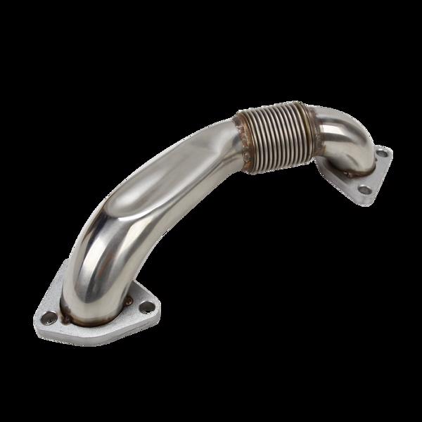 Exhaust Downpipe for Chevy LB7 LLY LBZ LMM LML 6.6L Duramax SLMT001109（Temu & Amazon prohibits sales）(No support for returns without reason)