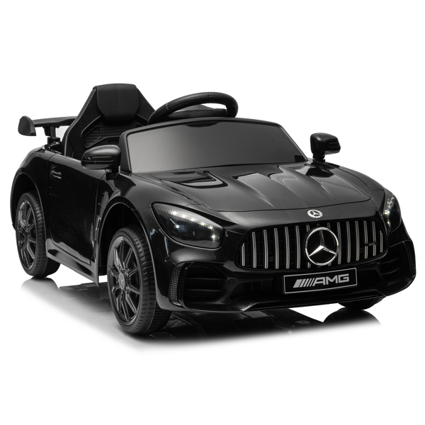 LEADZM Dual Drive 12V 4.5Ah with 2.4G Remote Control Mercedes-Benz Sports Car Black