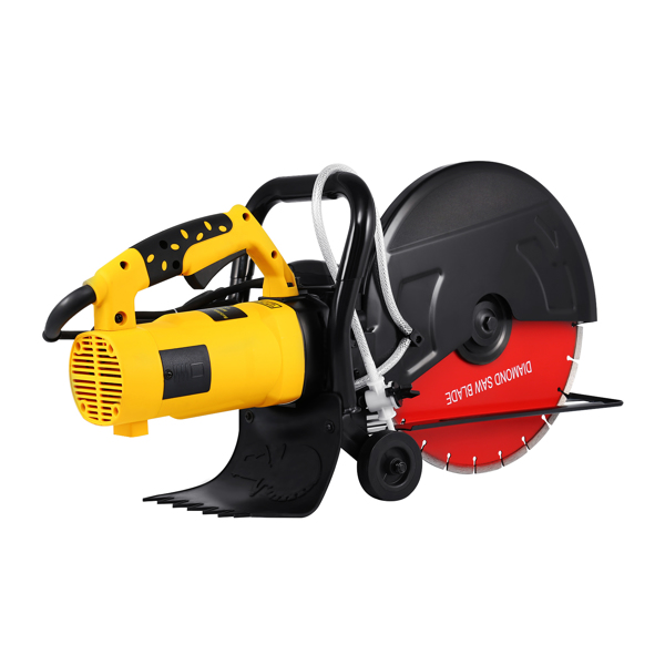 14" Concrete Cut off Saw w/ Water Pump & Blade Wet Dry Concrete Saw Cutter 3200W【No Shipping On Weekends, Order With Caution】