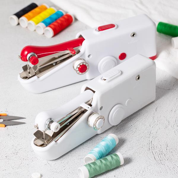 Handheld 101 Sewing Machine Portable Electric Mini Sewing Machine Household Mini Sewing Machine（white）