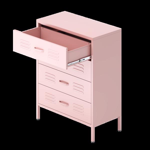 Metal Storage Cabinet with 4 Drawers for Office,Home,Garage