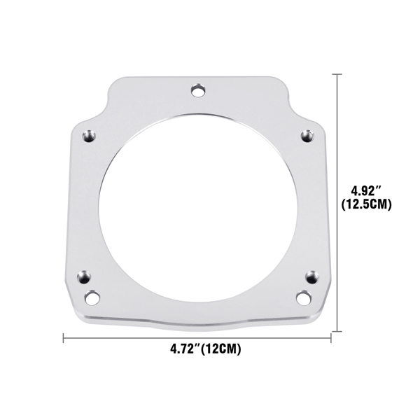 LS1 Truck Adapter LS 92mm 3 Bolt Intake to 102mm 4 Bolt Throttle Body Gasket