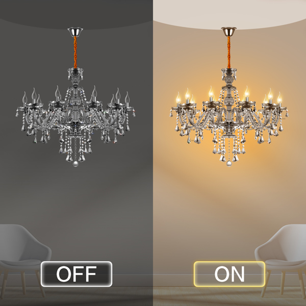 6 Lights Ceiling Lamp Ceiling Chandelier Luxury Romantic Lamp Home Decor