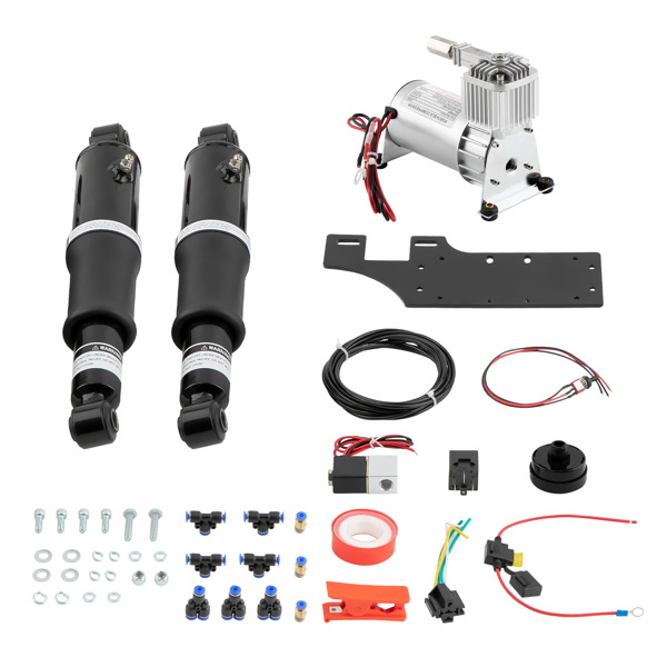 Rear Left & Right Air Ride Suspension Kit For Harley Davidson Motorcycle Touring models 1994-2022