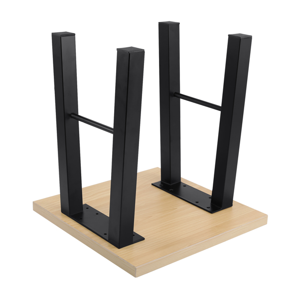 2PCS/SET 16in Modern Table Legs Heavy Duty DIY Iron Bench Legs Chair Bench Legs