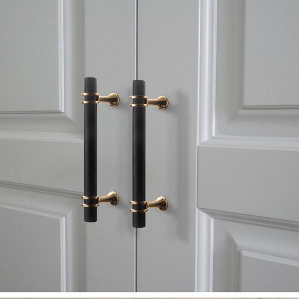 T Bar Drawer Knobs Closet Pulls Kitchen Cabinet Door Handles Black Gold