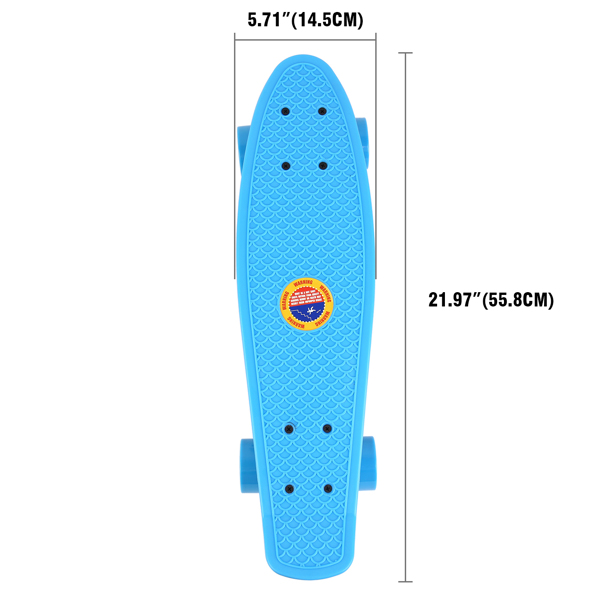 22"Kinder Skateboard Deck Funboard Miniboard Komplett Board Kinderboard