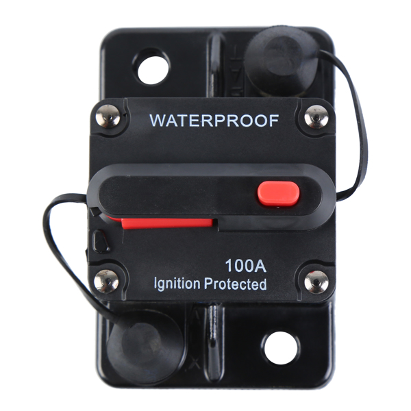 Universal 100A AMP Circuit Breaker Fuse Reset Car Boat Auto Waterproof