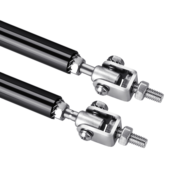 Adjustable Front Bumper Lip Splitter Strut Rod Tie Support Bar Universal
