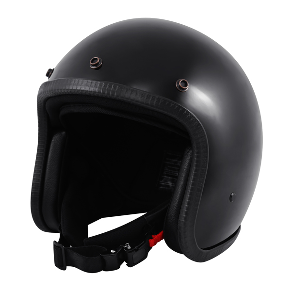 Motorcycle Helmet Half Face Helmet For Cruiser Chopper Biker Scooter Size M