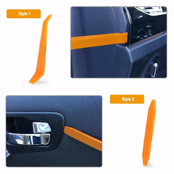 4PCS Car Radio Inside Door Universal Clip Panel Removal Installer Pry Tools