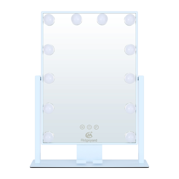 Hollywood Vanity Mirror Makeup Mirror with Dimmable lights 12 LED Bulbs