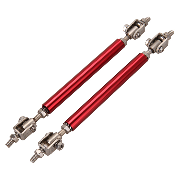 2PCS/SET 3.94-6.29in Adjustable Splitter Strut Rods Front Lip Support Rods