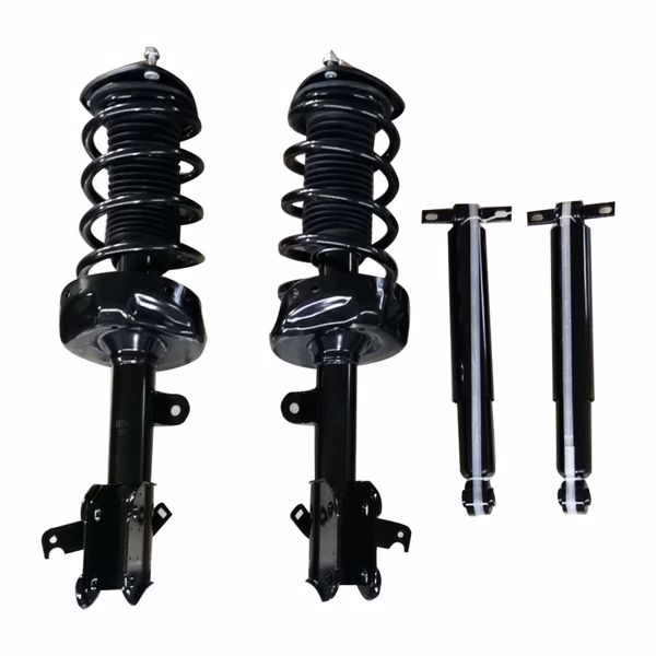4Pcs Front & Rear Shock Absorbers Struts Assembly for 08-10 Honda Odyssey 437316 172542 172541