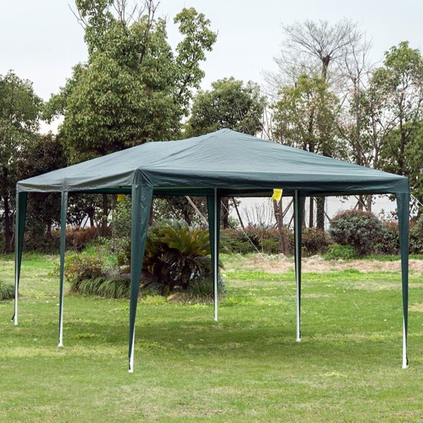 20' x 10' Outdoor Party Tent Gazebo Wedding Canopy with Removable Mesh Sidewalls, Green-AS ( Amazon Shipping)（Prohibited by WalMart）