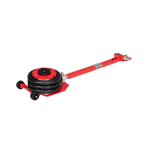 3T Square Handle Foldable Airbag Jack Red