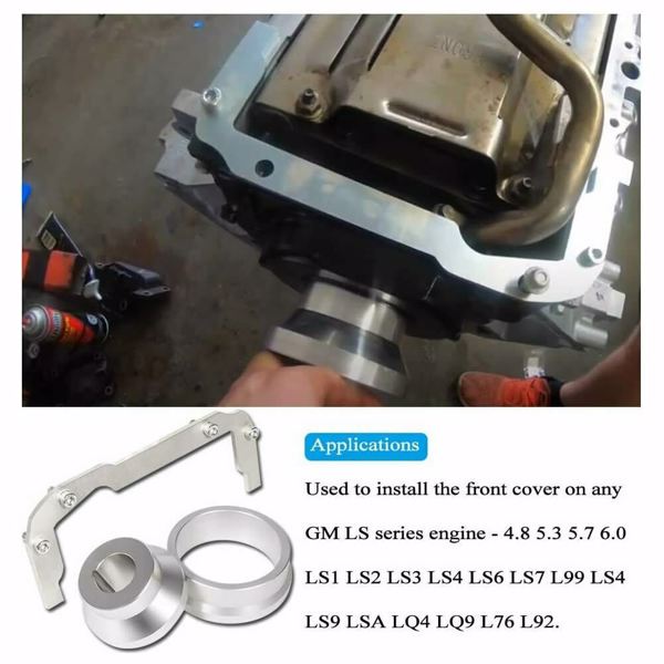 Front & Rear Cover & Oil Pan Alignment Tool Kit For LS Engine 4.8 5.3 5.7 6.0L