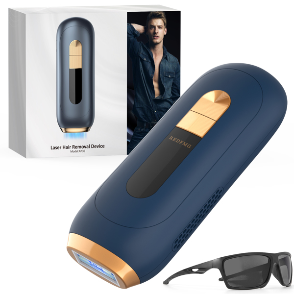 Laser Hair Removal for Women and Men, Painless Gentle Hair Removal, 999,000 Flashes Safe and Long-Lasting for Whole Body Use, Painless Hair Remover for Face, Leg, Armpit and Bikini Line