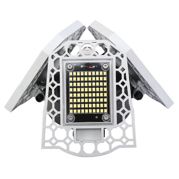 2 Pack 80W 8000LM Deformable LED Garage Light bright Shop Ceiling Lights Bulb