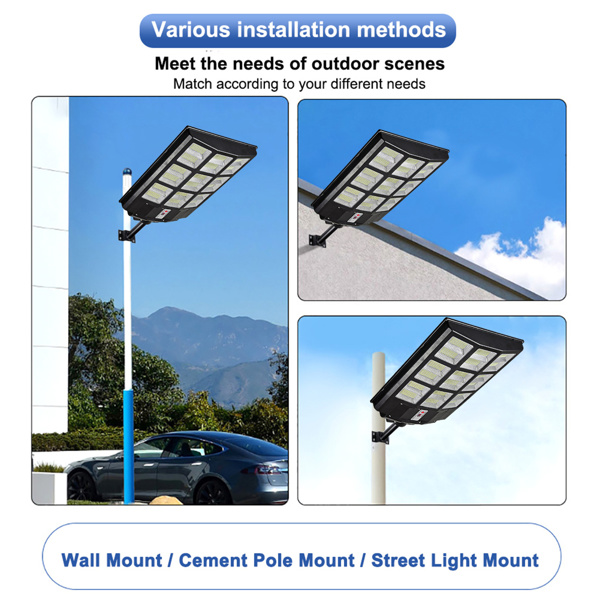 Commercial Solar Street Light Parking Lot Road Lamp