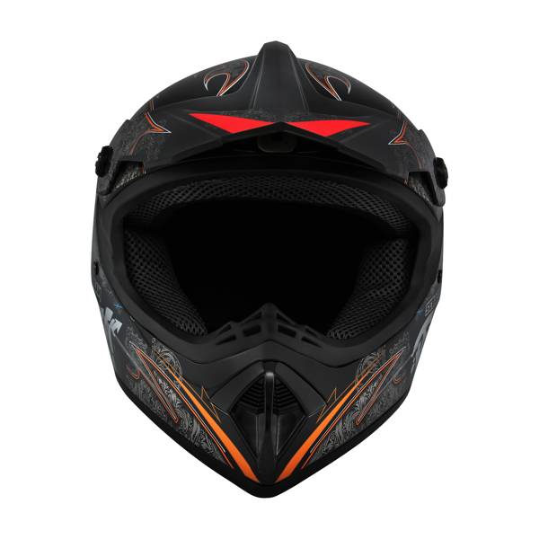 Adult Helmet ATV Motocross  Full Face Street Dirt Bike Off Road L