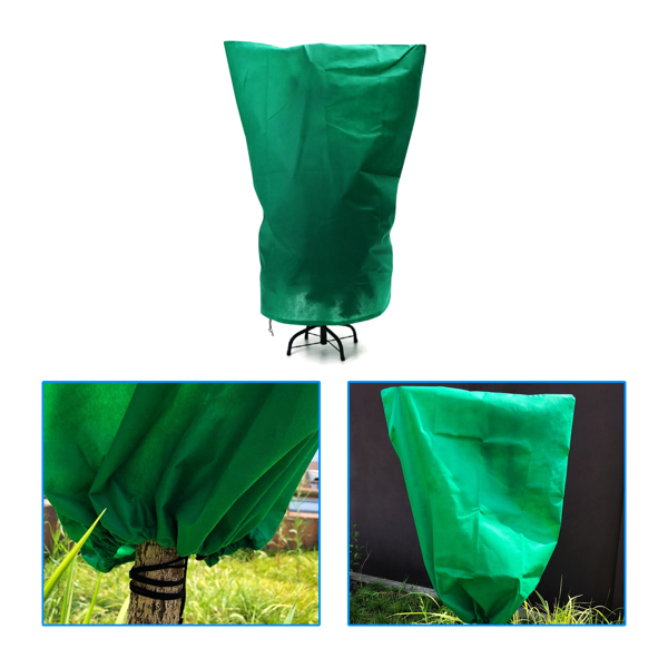 Plant Cover Winter Warm Cover Tree Shrub Plant Protecting Bag Frost Protection For Yard Garden Plants Small Tree Agains 100x80cm