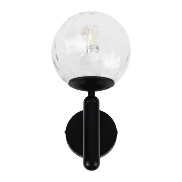 Modern Wall Lamp Glass Ball Indoor E27 Round Wall Lamps Lighting Personality For Bedroom Living Room Study Hallway Staircase