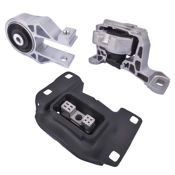 3Pcs Engine Motor Mount & Auto Trans Mount Set New for Ford Focus 2013-2018 2.0L Turbo 3341 3238 4243H