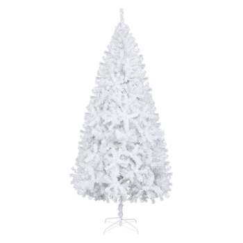 8ft Flocking Tied <b style=\\'color:red\\'>Light</b> 1349 Branches Christmas Tree