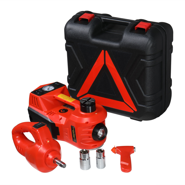 5t 15.5-45cm/With Impact Wrench 12v Electro-Hydraulic Jack Orange