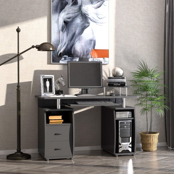 Computer Desk -black ( Amazon Shipping)（Prohibited by WalMart）