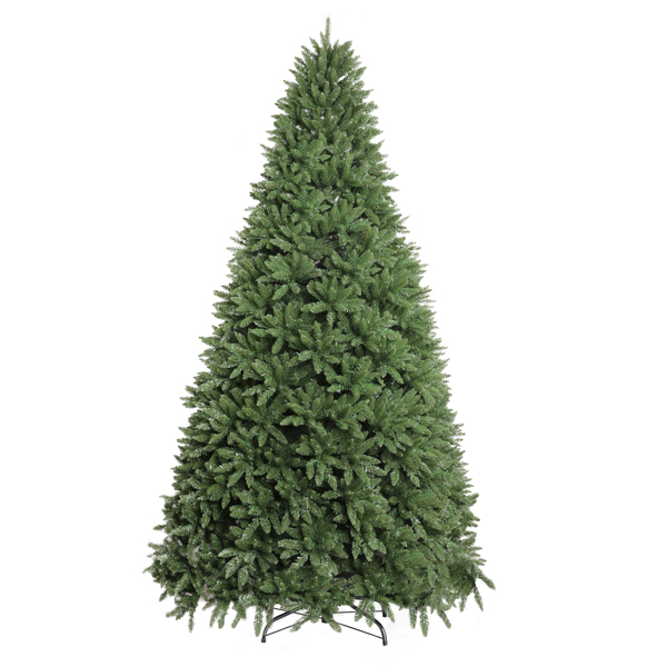 12ft Automatic Tree Structure PVC Material 7794 Tips Christmas Tree Green