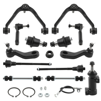 13Pcs Front Suspension Control Arm Kit For Chevrolet GMC Silverado Truck 2WD/4WD