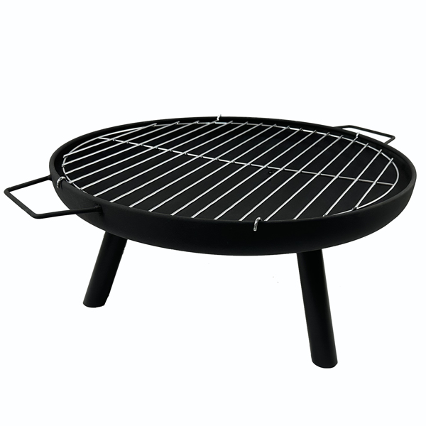 Furnace round utility grill fire pit heating stove simple cauldron outdoor bonfire yard