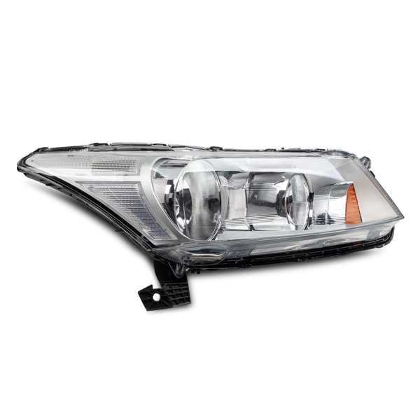 Headlights Chrome Housing Clear Lens Turn Signal for 08-12 Honda Accord Sedan